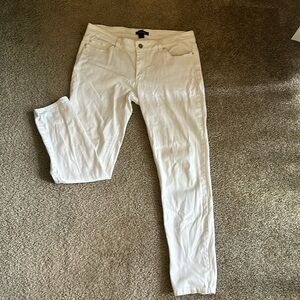 White House/Black Market White Jeans